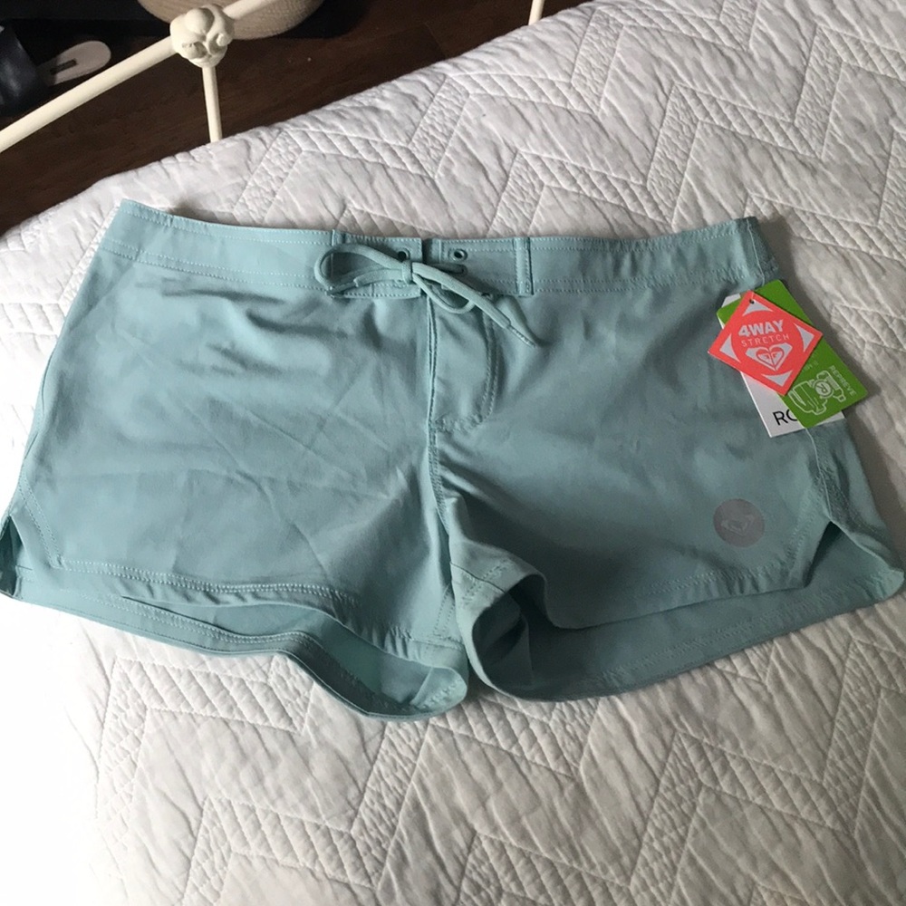Roxy Women’s Boardshorts Lt Blue Medium NWT